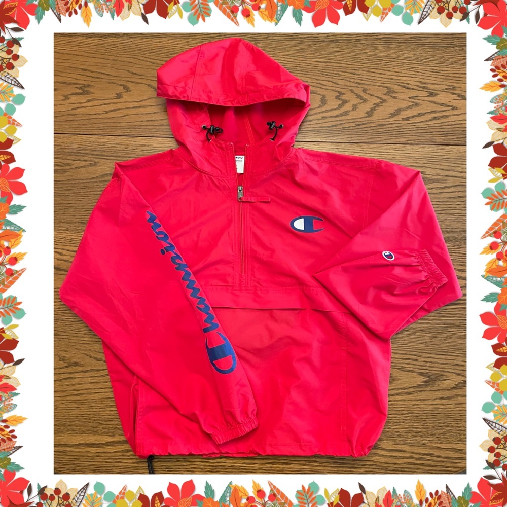 Champion windbreaker- Red